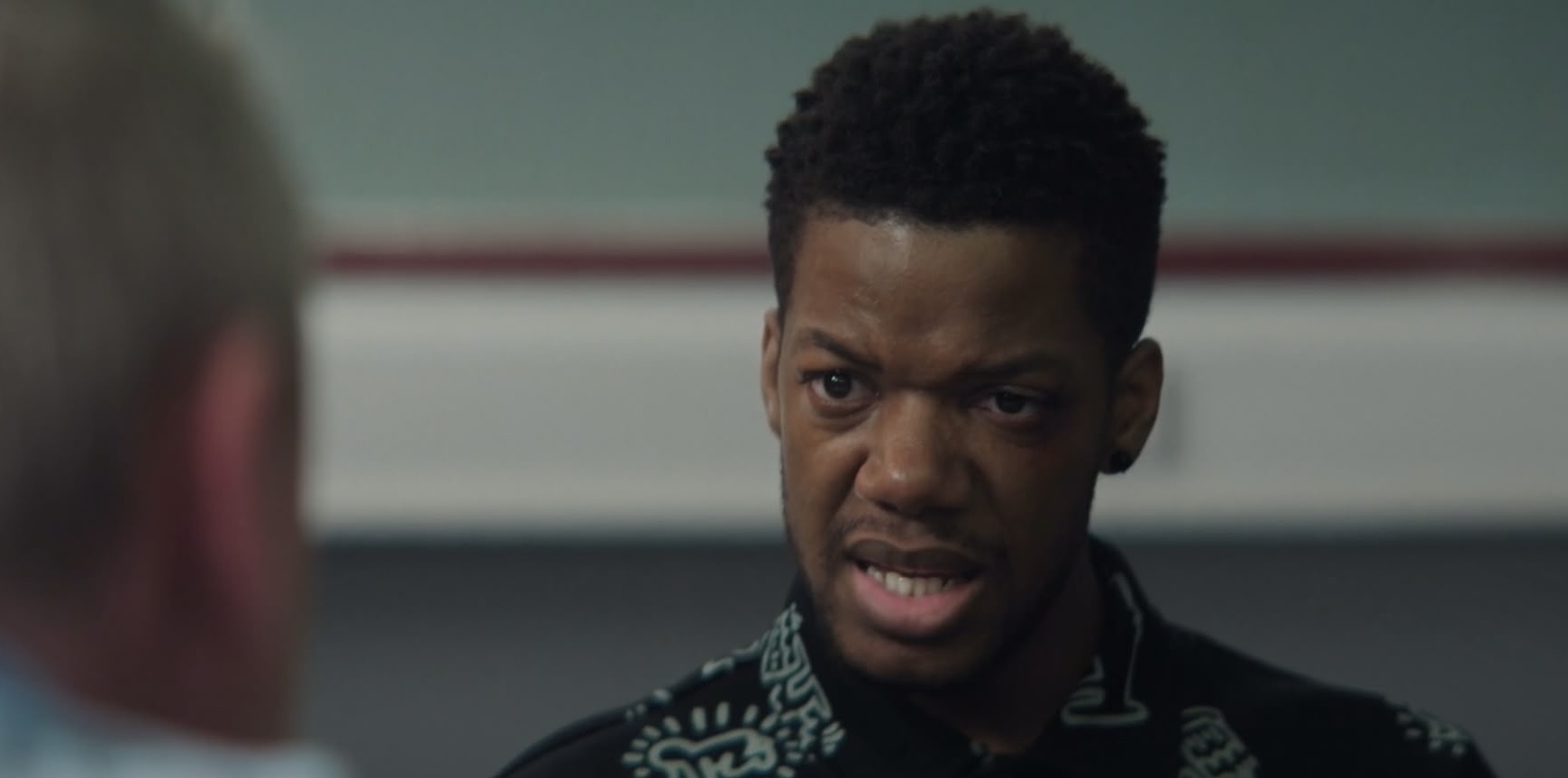 A ReAct tutor in a dramatic film confrontation scene